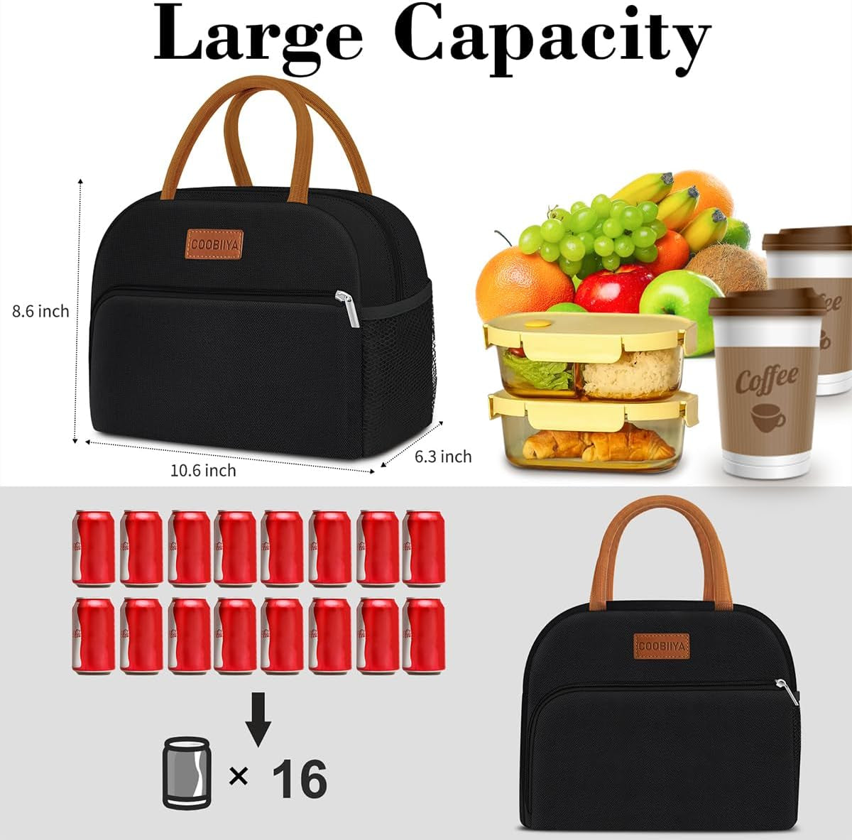 Lunch Bag Women, Lunch Box Lunch Bag for Women Adult Men