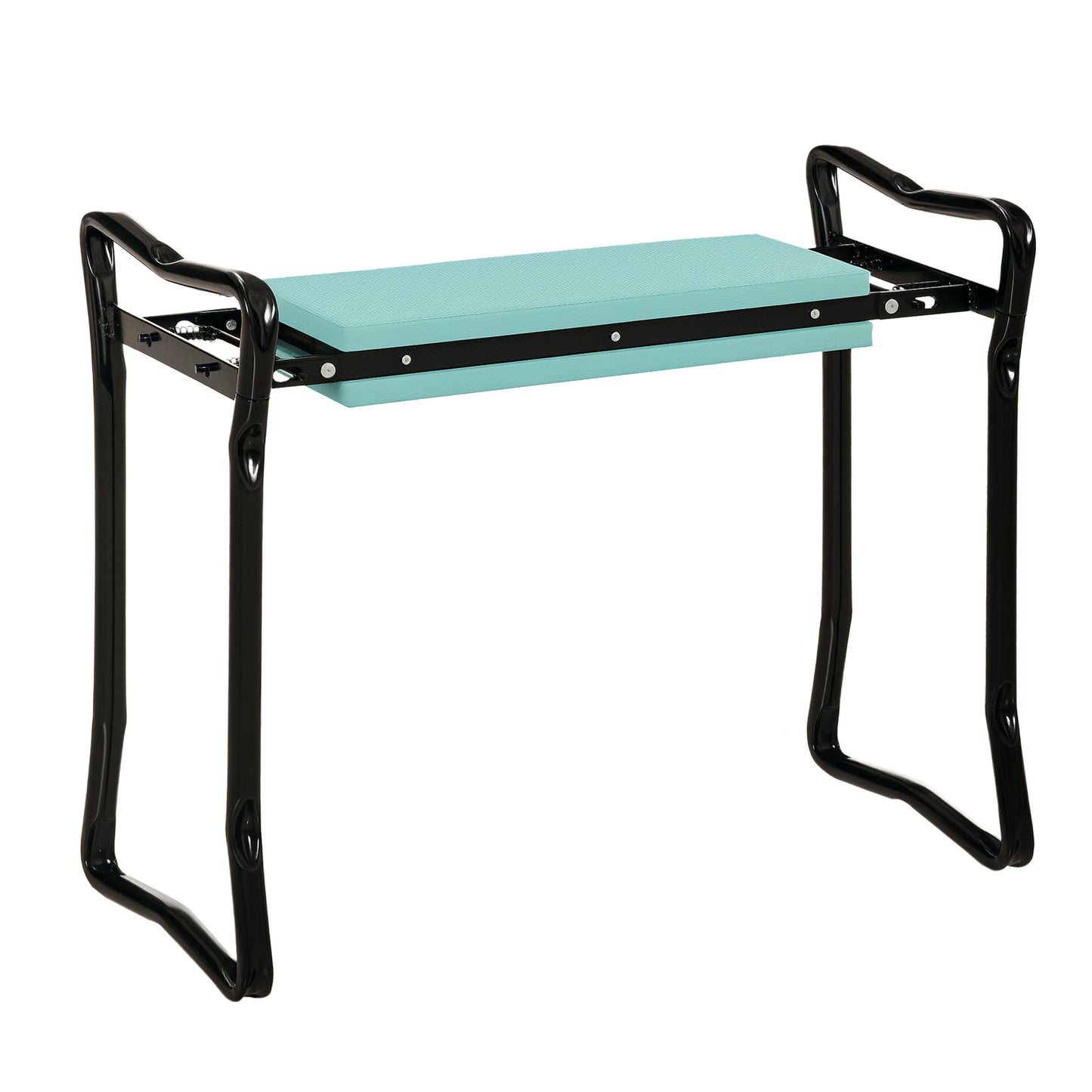Garden Kneeler 2 in 1 Ergonomic Design Knee Pad Support Bench Foldable, Green