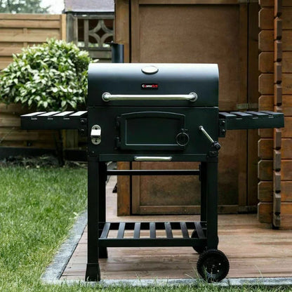 Outdoor XL Smoker Barbecue Charcoal Portable BBQ Grill Garden