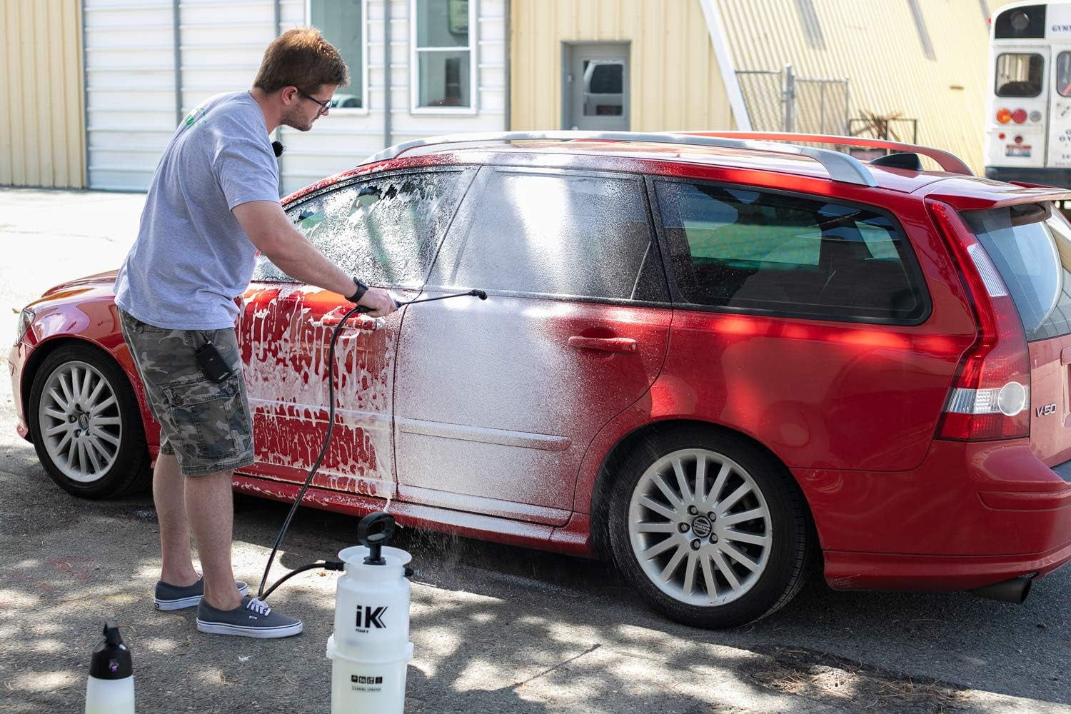 Transform Your Car Wash Routine with P&S Detailing Products EC3101 - Pearl Auto Shampoo (1 Gallon) - Eco-Friendly, High-Foaming Formula for a Spotless Shine