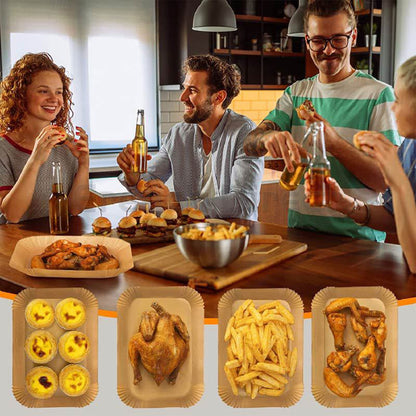 120X Air Fryer Paper Liners Disposable Non Stick Baking Parchment for Ninja