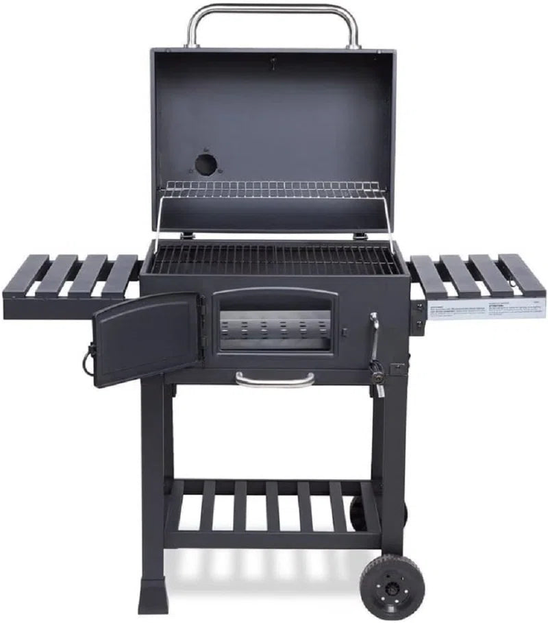 Outdoor XL Smoker Barbecue Charcoal Portable BBQ Grill Garden