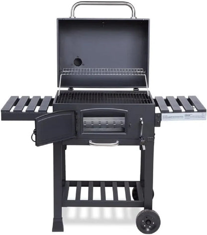 Outdoor XL Smoker Barbecue Charcoal Portable BBQ Grill Garden