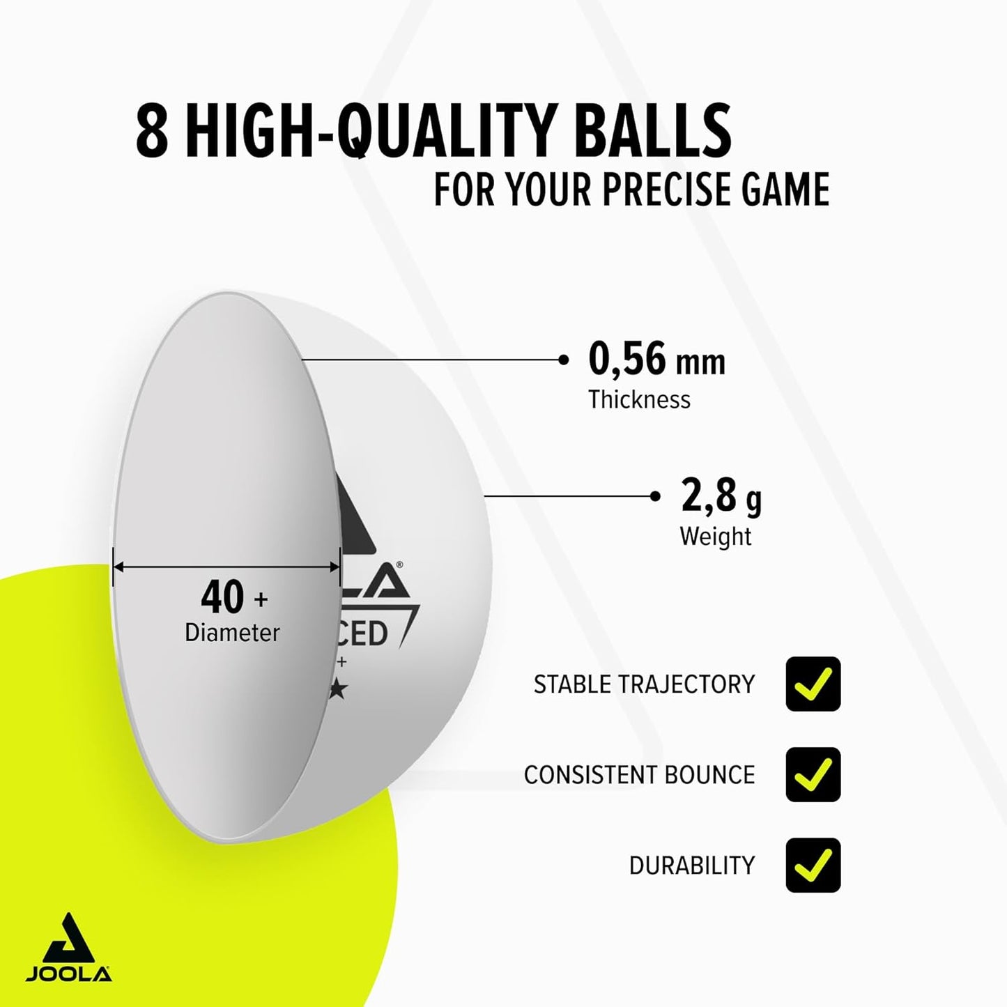 Table Tennis Set Bats and Ping Pong Balls with Storage Case