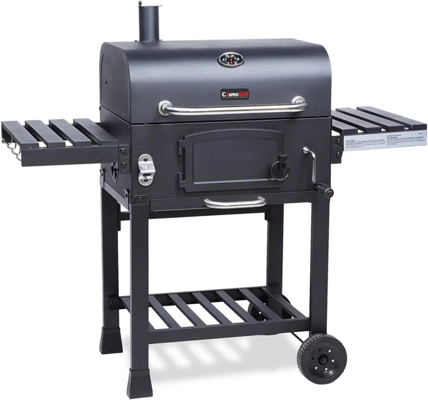 Outdoor XL Smoker Barbecue Charcoal Portable BBQ Grill Garden