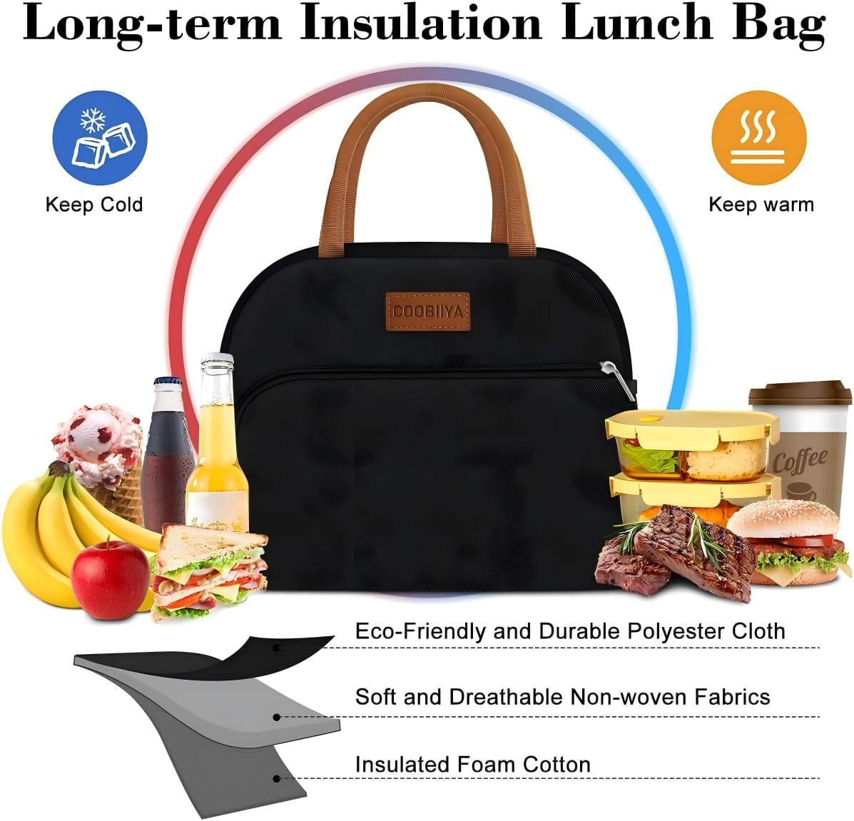 Lunch Bag Women, Lunch Box Lunch Bag for Women Adult Men