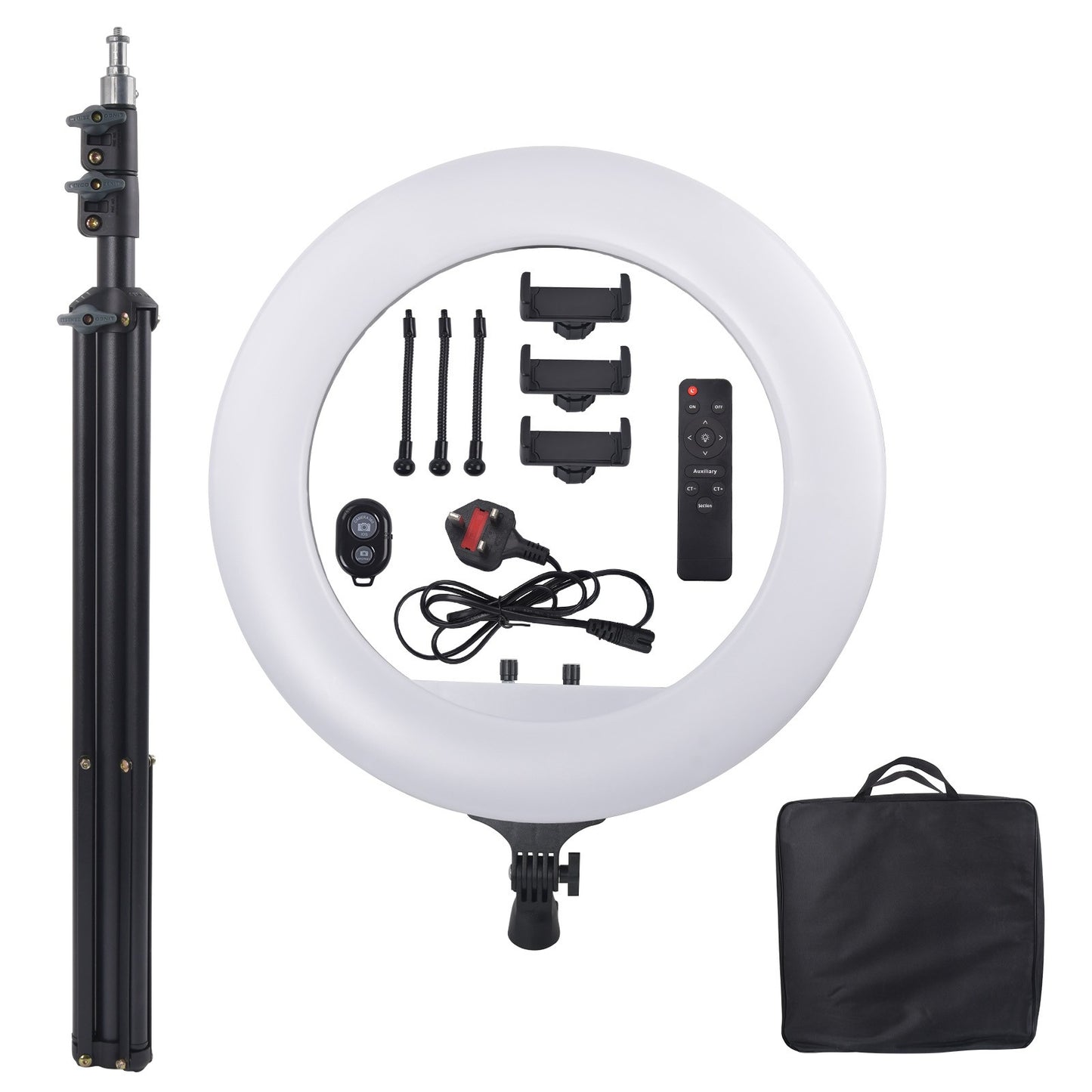21 Inch LED Ring Light with Stand & Phone Holder – Makeup Beauty Vlogging Video
